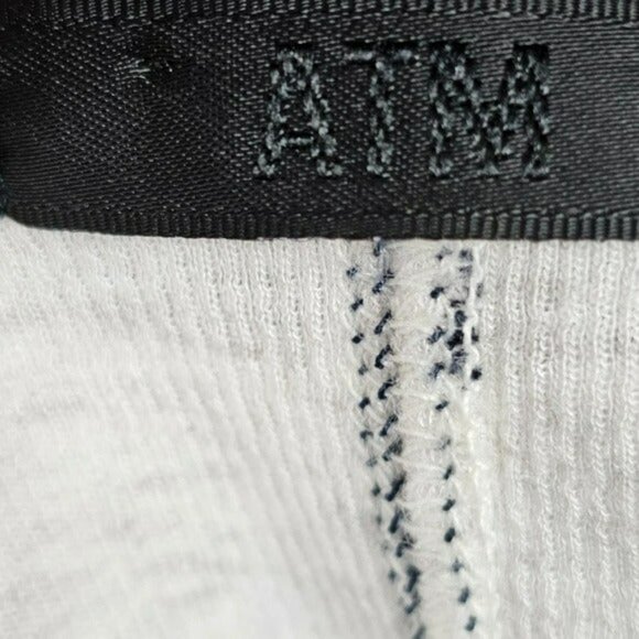 ATM Anthony Thomas Melillo Striped Modal Bodysuit in Large - Picture 5 of 7